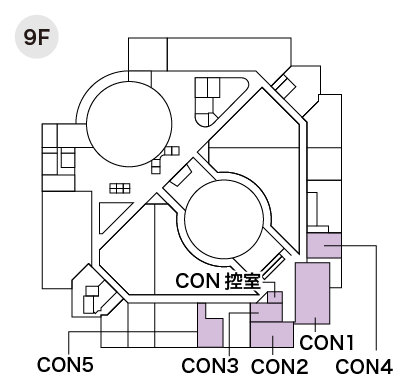 コンベンションルーム会場図