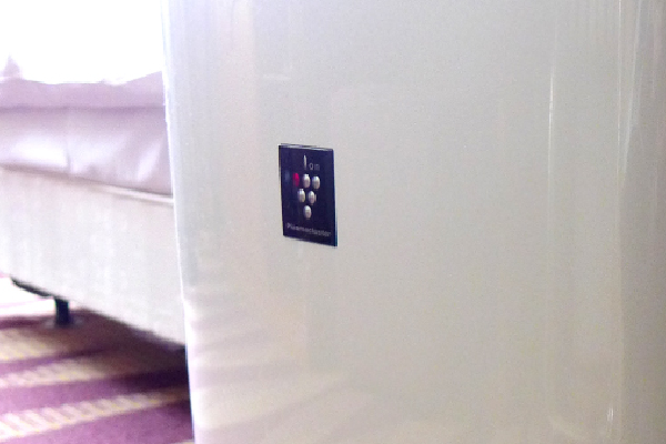 ホテルプラザ神戸 全室には空気清浄機