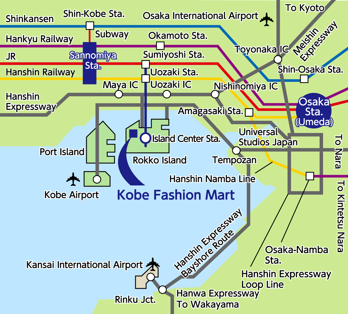 Suburbs Map